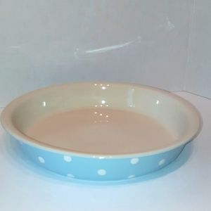 Spode Polka Dot Pie Plate